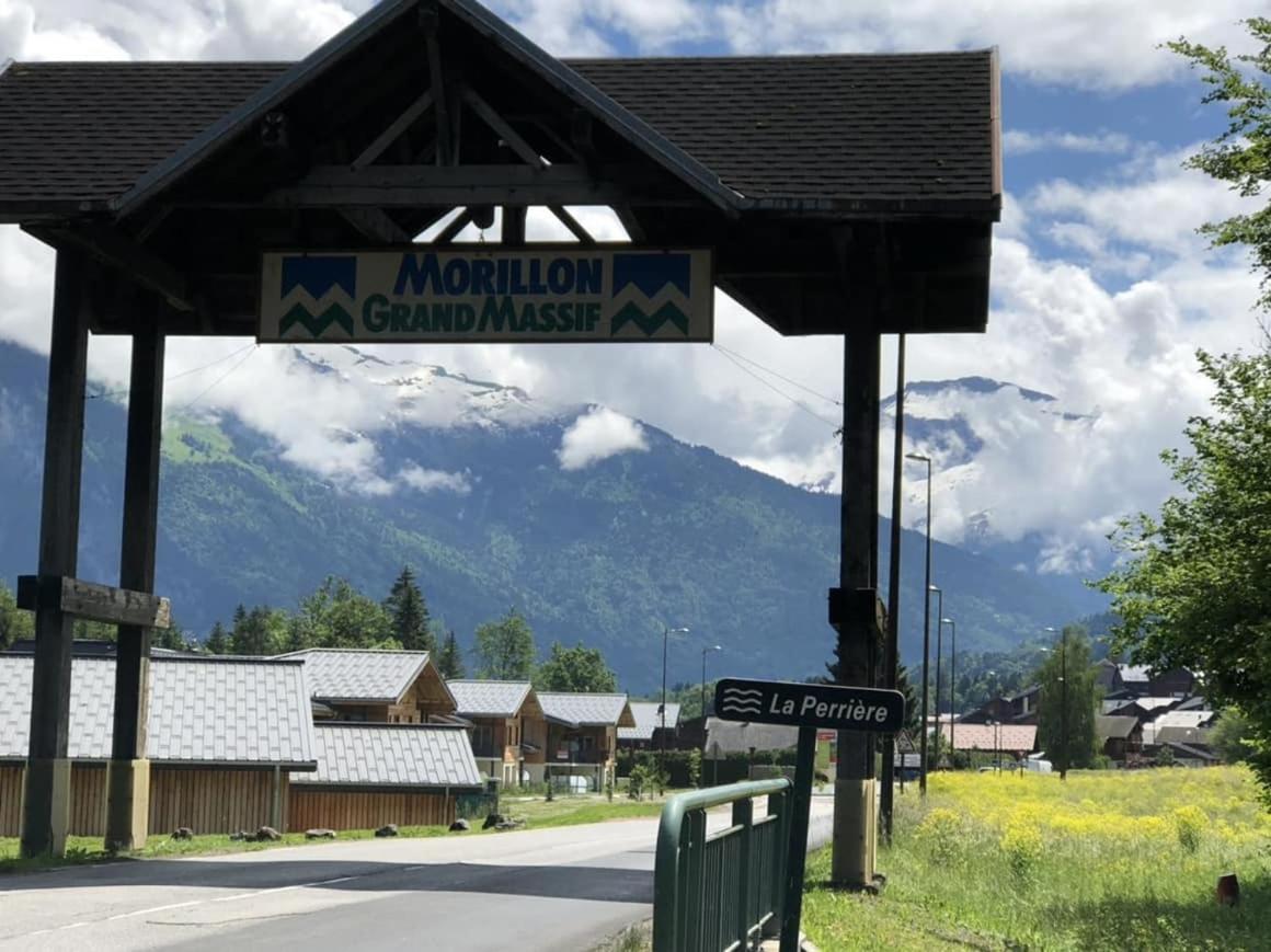 Chalet Alliance Entre Calme Et Plaisir Morillon Exterior foto